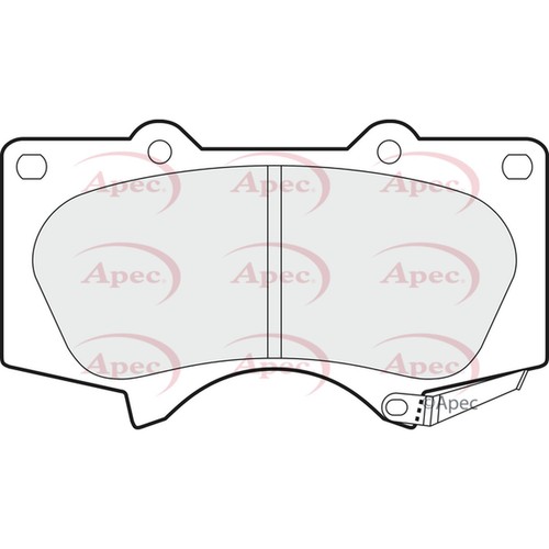 Brake pads set for - set, land