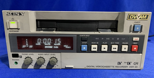 Sony dsr dvcam - sony, dsr-20