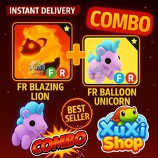 ? FR Blazing Lion+FR Balloon Unicorn – Pet Combo|Trusted Seller