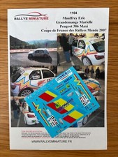 DECALS 1/43 PEUGEOT 306