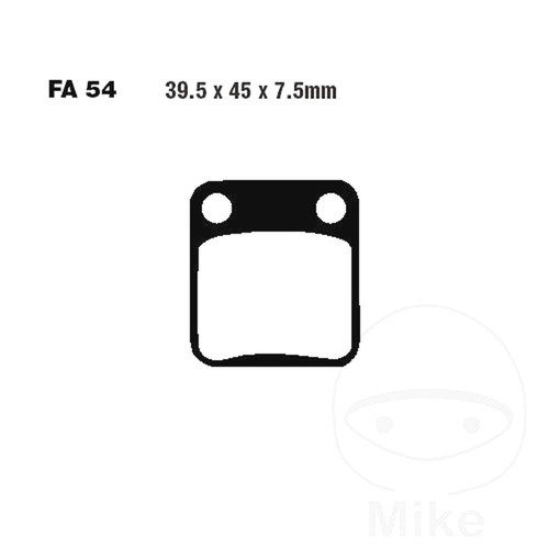 Ebc brake pads sintered - ebc,