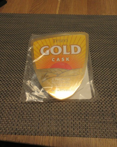 Tetley brewery gold cask - tetley's,