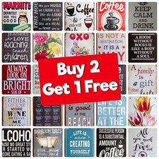 Metal Tin Retro Sign