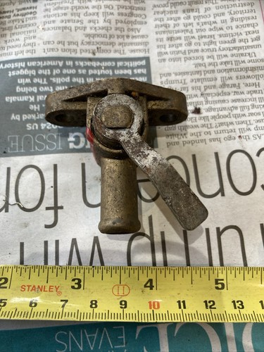 Vintage brass fuel tap - vintage,
