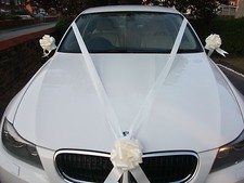 IVORY Wedding Car Decoration