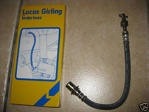 Front rear brake hose - rear,