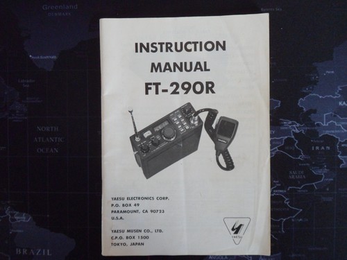 Yaesu 290r instruction - yaesu, ft