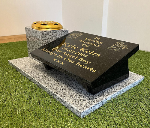 Grave plaque personalised - plaque,