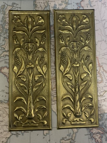 Reclaimed solid brass door - reclaimed,