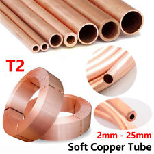 Soft Copper Tube Pipe Coil OD 2mm to 25mm Air Conditioning/Water/Gas - All Sizes