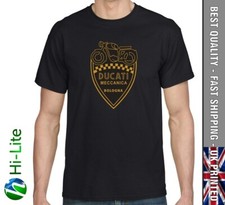 TS126 DUCATI VINTAGE INSPIRED T SHIRT 900SS BEVEL DRIVE 350 900 888 851