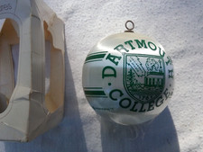 Vintage Dartmouth College Christmas Tree Ornament in Original Packaging VGC