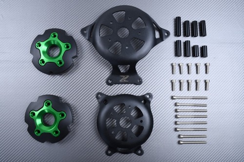 Green engine cover - green, crash