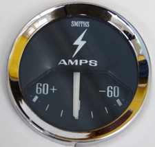 Classic Car Smiths (Jeager) AM2310/01, 60-0-60 Ammeter Gauge & Terminals