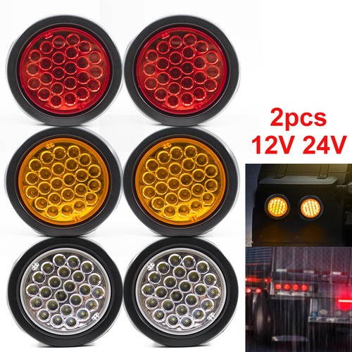Round led 12v 24v - 4",
