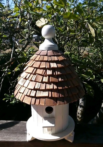 Vintage round dovecote barrel - round,