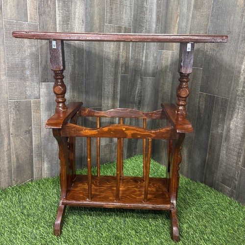 Vintage dark wood canterbury - dark,