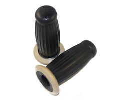 Lambretta SX TV LI GP Scooters Barrel Handle Bar Grip Set Black