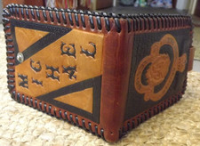 Long Kesh, Maze Prison 1970s Prisoner Handmade Mens Wallet, RARE