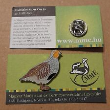 MME GREY PARTRIDGE Charity Pin
