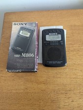 Black SONY SRF-M806 Portable