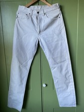 Levi’s Vintage Clothing Levis Bedford Cord 500 White Tab Jeans 31/31 Mod Ivy