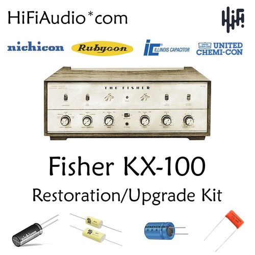 Fisher kx100 amplifier tube - fisher,