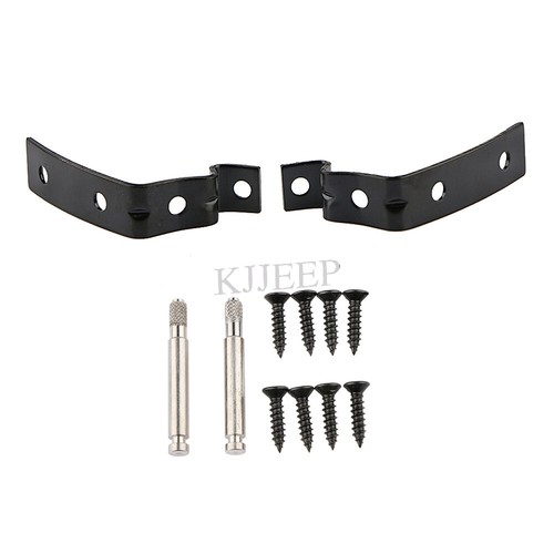 Black glove box lid hinge - glove,
