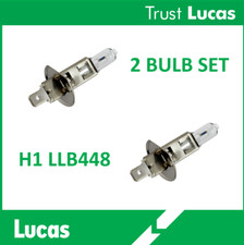 2 X LUCAS LLB448 H1 Bulb 12|V 55W Halogen Headlight Spot & Fog P14.5s