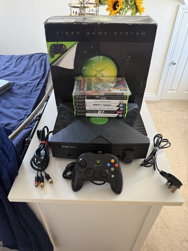 Xbox original console bundle - xbox,