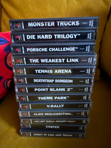13x sony playstation - ps1, pal