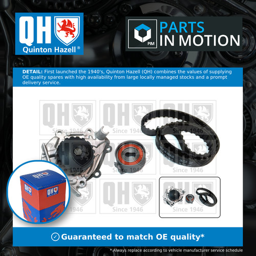 Timing belt water pump kit - timing,