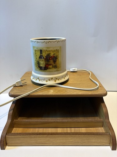 Large candle warmer with - candle,