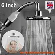 Large Shower Head Chrome High Pressure Powerful Bath Heads Water Saving Filter