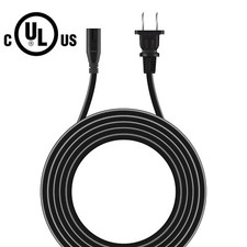 UL 5ft AC Power Cord For Behringer B-Control BCF2000 BCR2000 USB Midi Controller