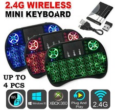 Wireless Mini Keyboard Keypad Mouse Touchpad Remote Control Android box Laptop