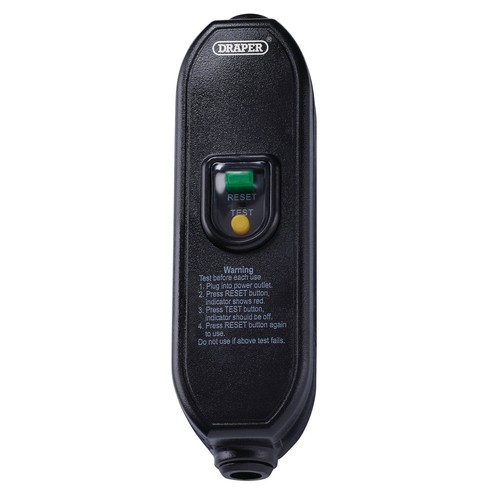 Draper inline rcd 16amp rcd4 - 16amp, rcd4/b