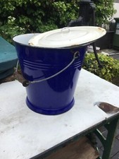 Vintage Rare Blue Enamel