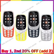 Brand New Nokia 3310-2019 4G Phone Blue/Grey Colour 3 Sim Camera Bluetooth UK