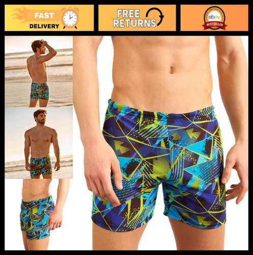 Men tan through - tan, swim