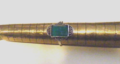 Vintage silver marcasite - silver, &