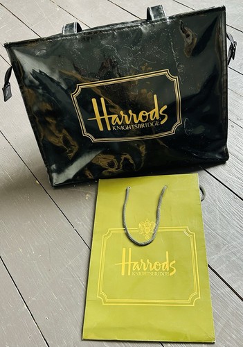 Vintage harrods tote bag - tote,