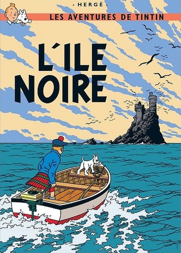 Tintin poster art - print, a4
