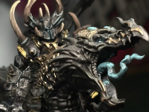 Chaos lord dragon warhammer - chaos,
