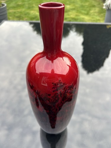 Royal doulton flambé woodcut - royal,