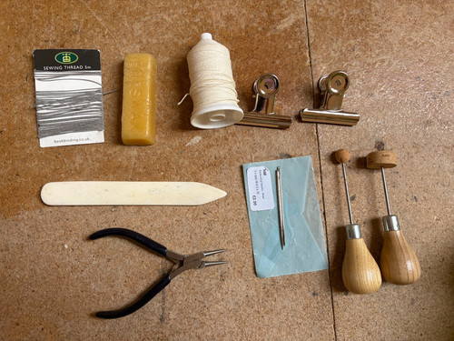 Bookbinding starter tool - bookbinding, kit