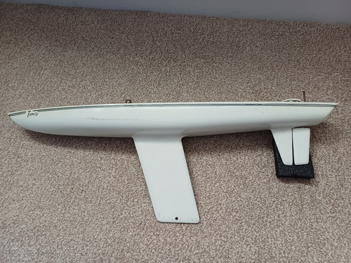 Pond yacht hull with - yacht,