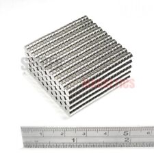 Strong N52 Craft Magnets 4x2 mm Small Neodymium Disc For Craft Fridge 4mm x 2mm