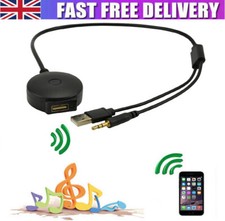 For BMW & Mini Cooper Car Bluetooth 4.0 Audio 3.5mm AUX USB Music Adapter Cable-