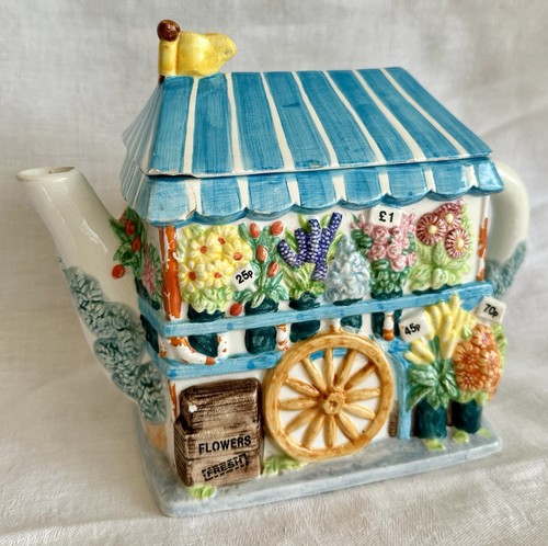 Vintage annie rowe teapot - rowe,